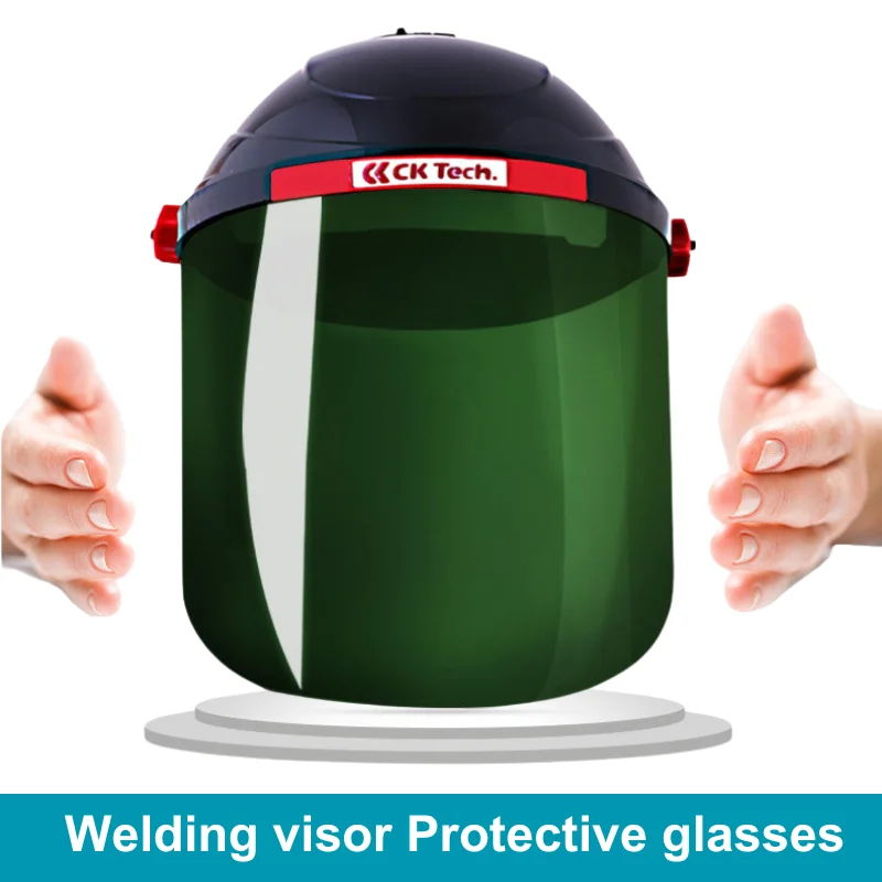 Welding Mask High Temperature Large-Field Electric Anti-UV Argon Arc Welding Gas Shielded 8-level Shading Protective Mask