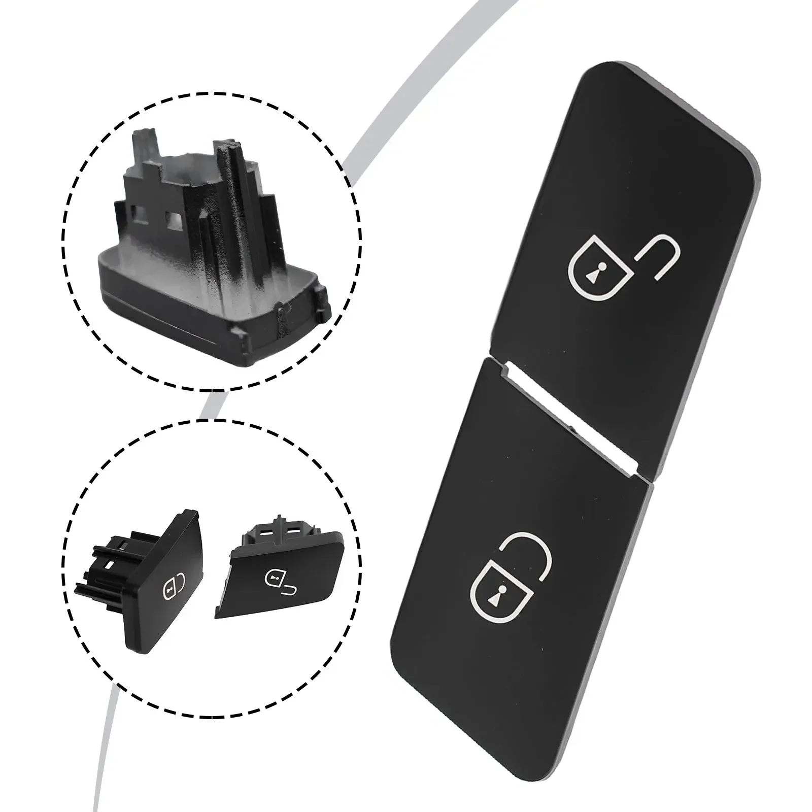 Left Interior Door Lock Unlock Switch Buttons For Mercedes C E Class W204 W212 W204 S204 W212 S212 A207 C207 E200 E220 E250