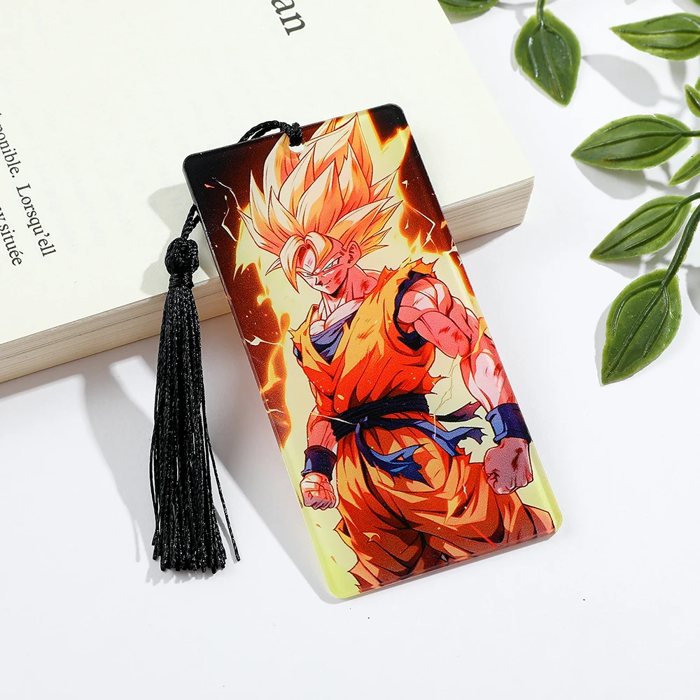 Dragon Ball Acrylic Bookmark Collectibles for anime enthusiasts reading markers for book lovers