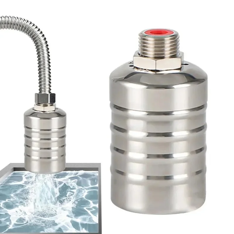 

Stainless Steel Automatic Water Level Control Valve Kitchen Faucet Full Stop Water Tower Water Tank Reservoir Float Ball Valve