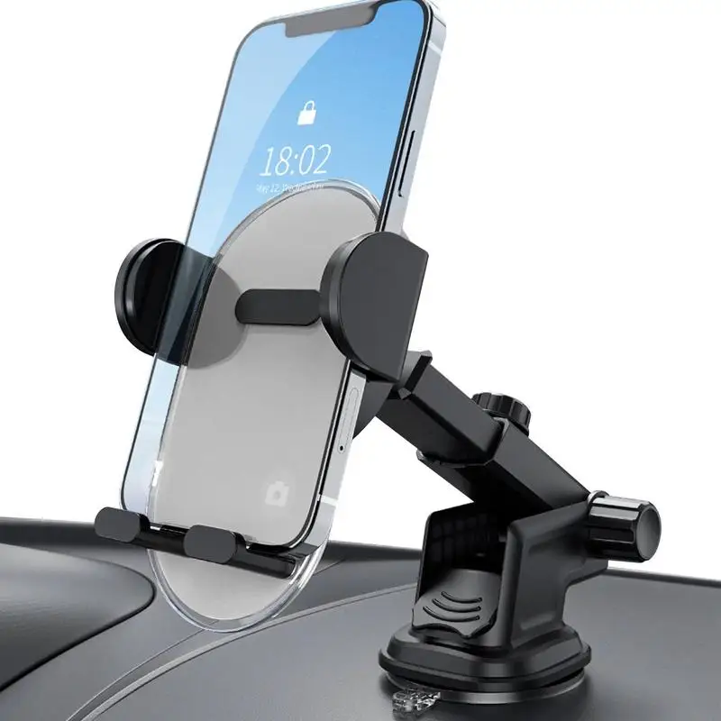 

Suction Cup Phone Mount For Car Phone Dashboard Mount Phone Mount For Car Dashboard Or Window Compatible With All Smartphones