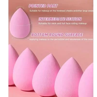 20PCS  Mini Finger Puff Beauty Cosmetic Foundation Cosmetic Sponge Makeup Blender Suitable For Cream & Powder Concealer 5
