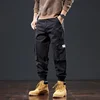 Men's Relaxed Fit Stretch Cargo Pant with Multi-pocket High Street Straight Tube Loose Outdoor Hiking Jogger Work Sweatpants 1
