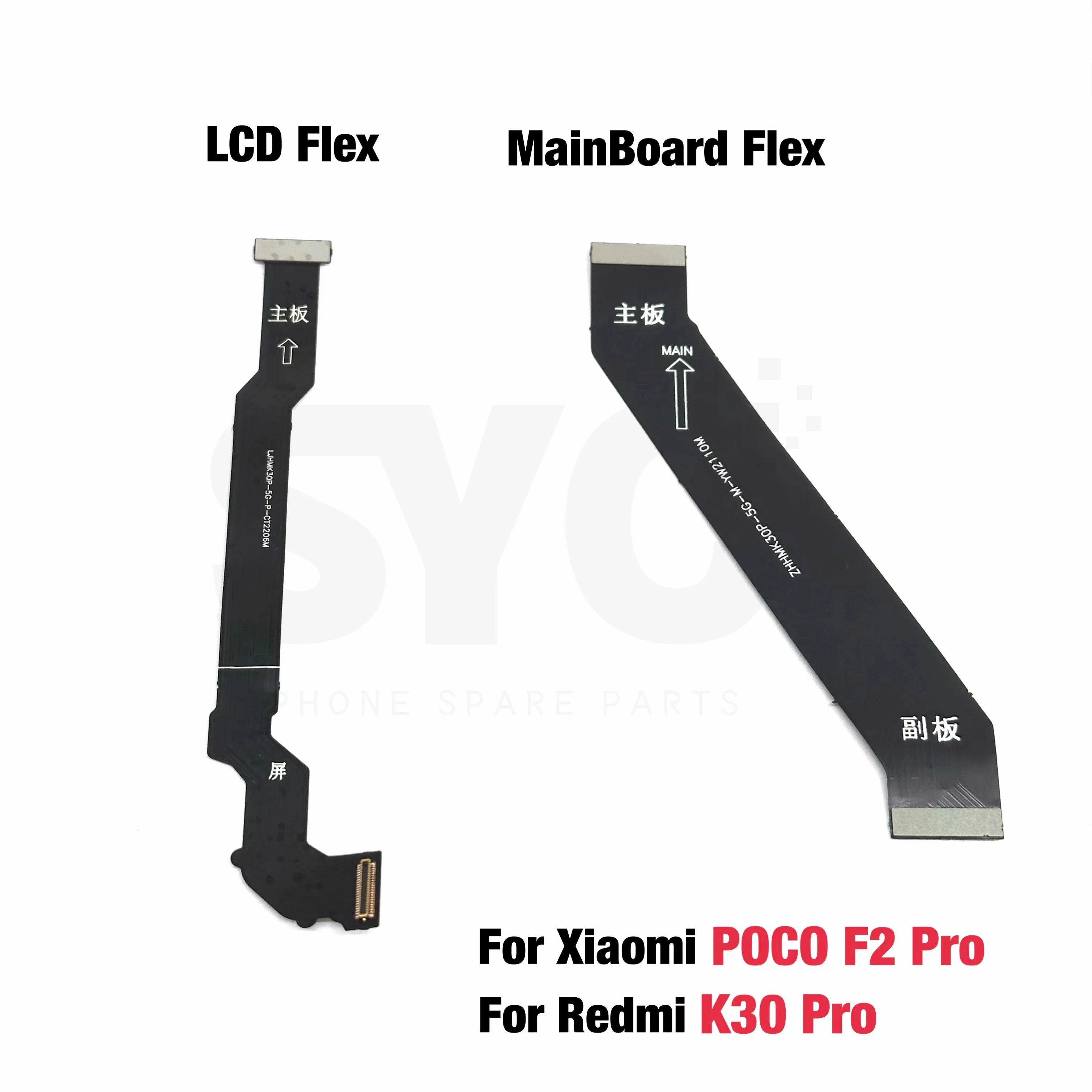 

5-10 шт., гибкий кабель для подключения материнской платы к ЖК-дисплею для Xiaomi Mi POCO F2 Pro Pocophone Redmi K30 Pro