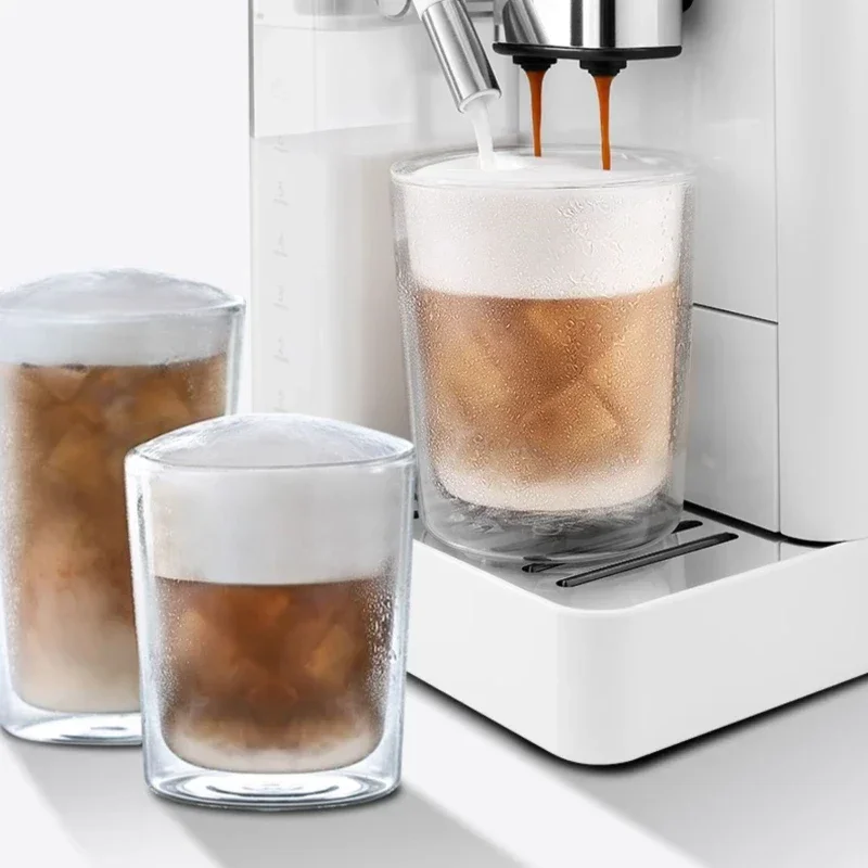 Coffe Maker Delong Feicui Automatic Coffee Machine R5 Small Home Office Italian Style Imported From Europe Cafetera  Itop 2