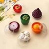 Fruit Vegetable Crisper Garlic Onion Saver Box Avocado Lemon Orange Keeper Food Sealed Storage Box Fresher Boxes Kitchen Gadget 5
