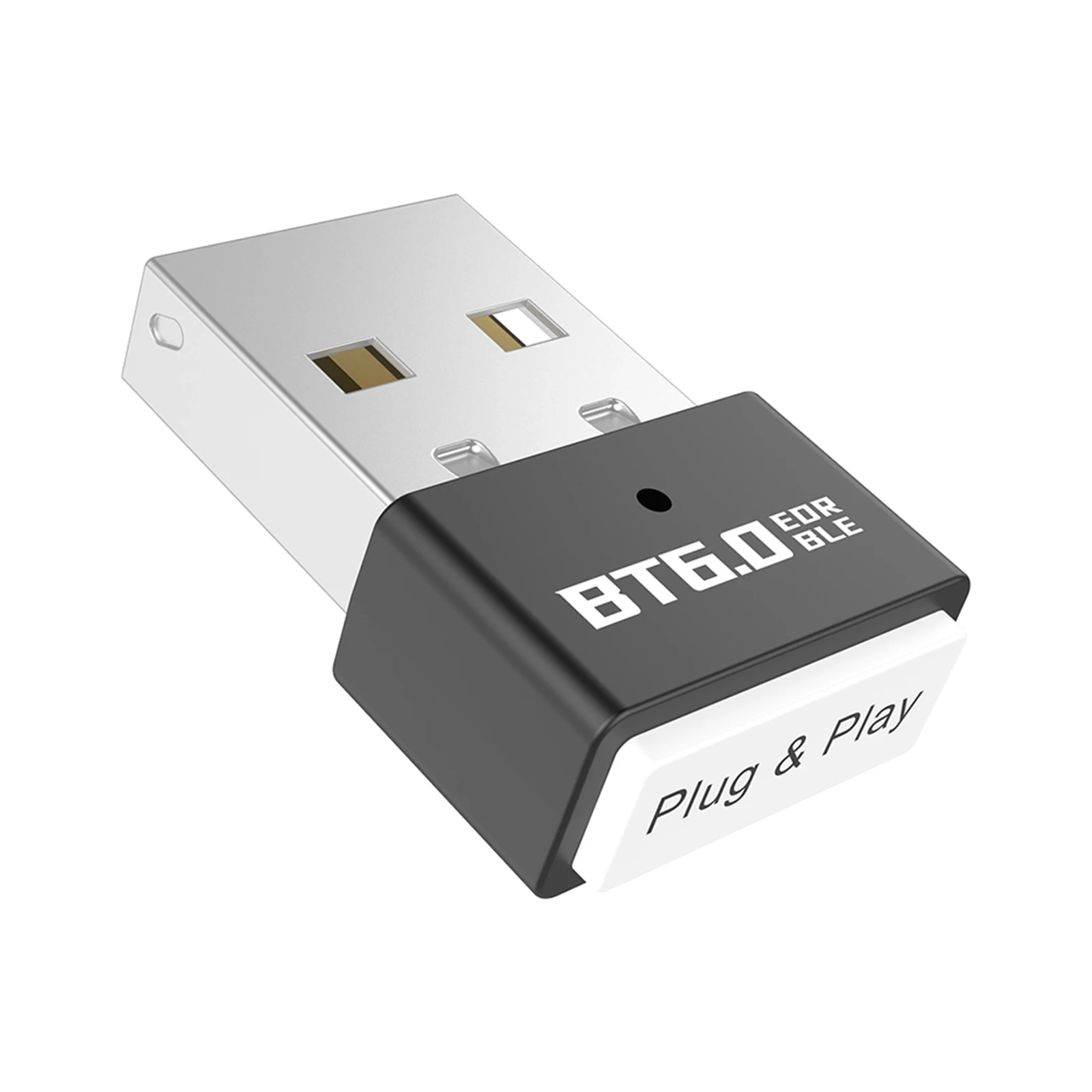 무선 USB 어댑터 USB BT 6.0 5.4 어댑터 드라이버가 필요 없는 무선 오디오 송신기 PC Windows 11/10/8.1용 낮은 대기 시간
