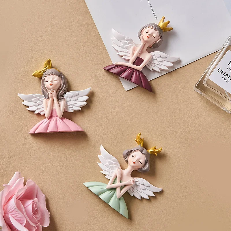 New Cute Angel Girl Silicone Mold DIY Aromatherapy Plaster Epoxy Making Kit Hand Soap Chocolate Cake Baking Tool Desk Decoration