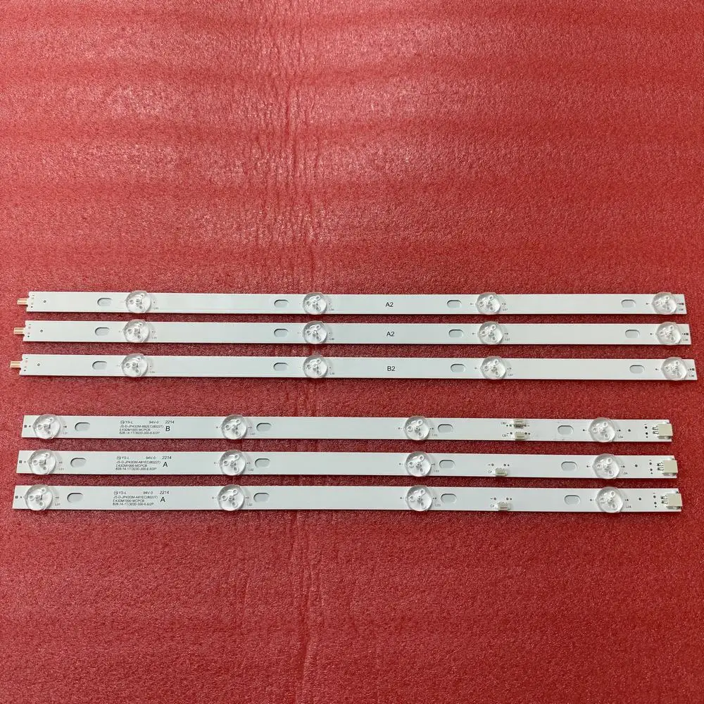 LED backlight for D43-M30 Peerless 4330 SW-LED43BA201 BBK 43LEX