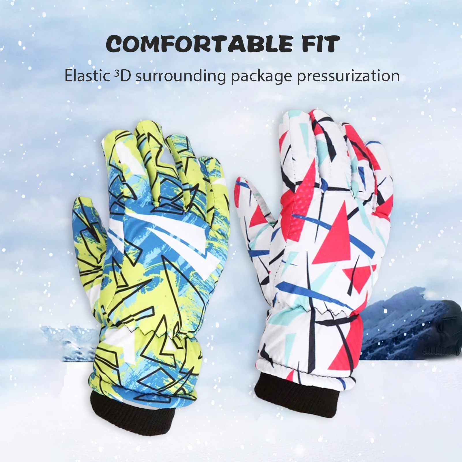 Winter Snowboard Ski Gloves Skin Feel Surface Riding Tool for Christmas Thanksgiving Day Gifts B2Cshop 4