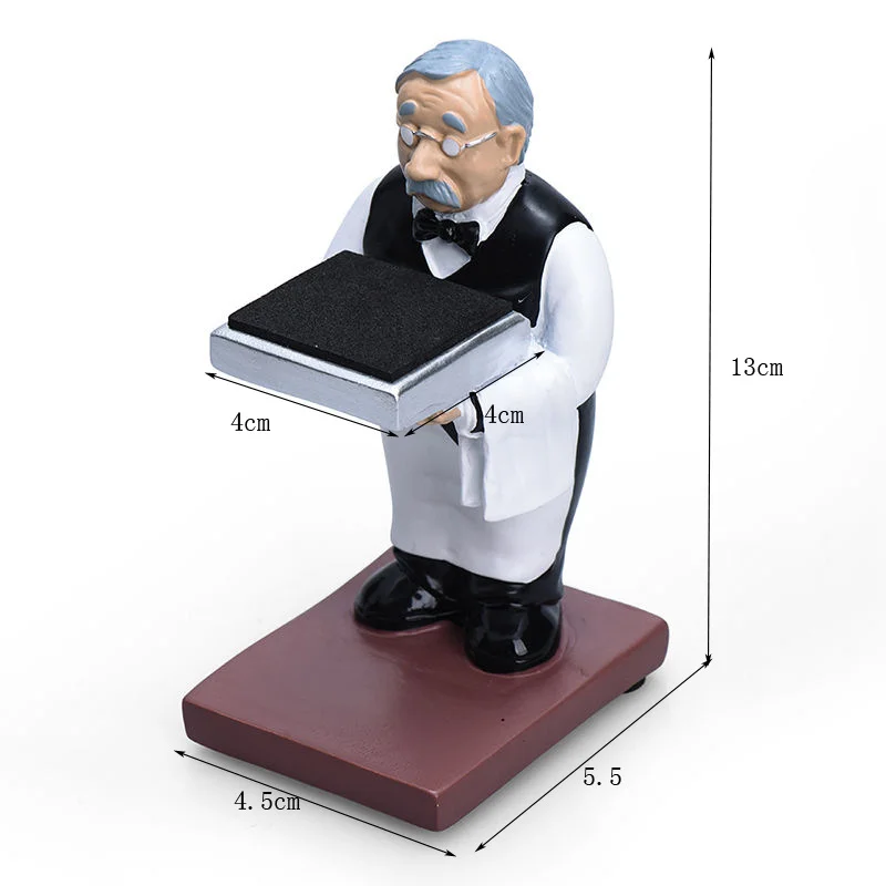 Resin Watch Display Stand Creative Old Butler Display Stand Astronaut Jewelry Storage Stant Decorative Desktop Storage Stand