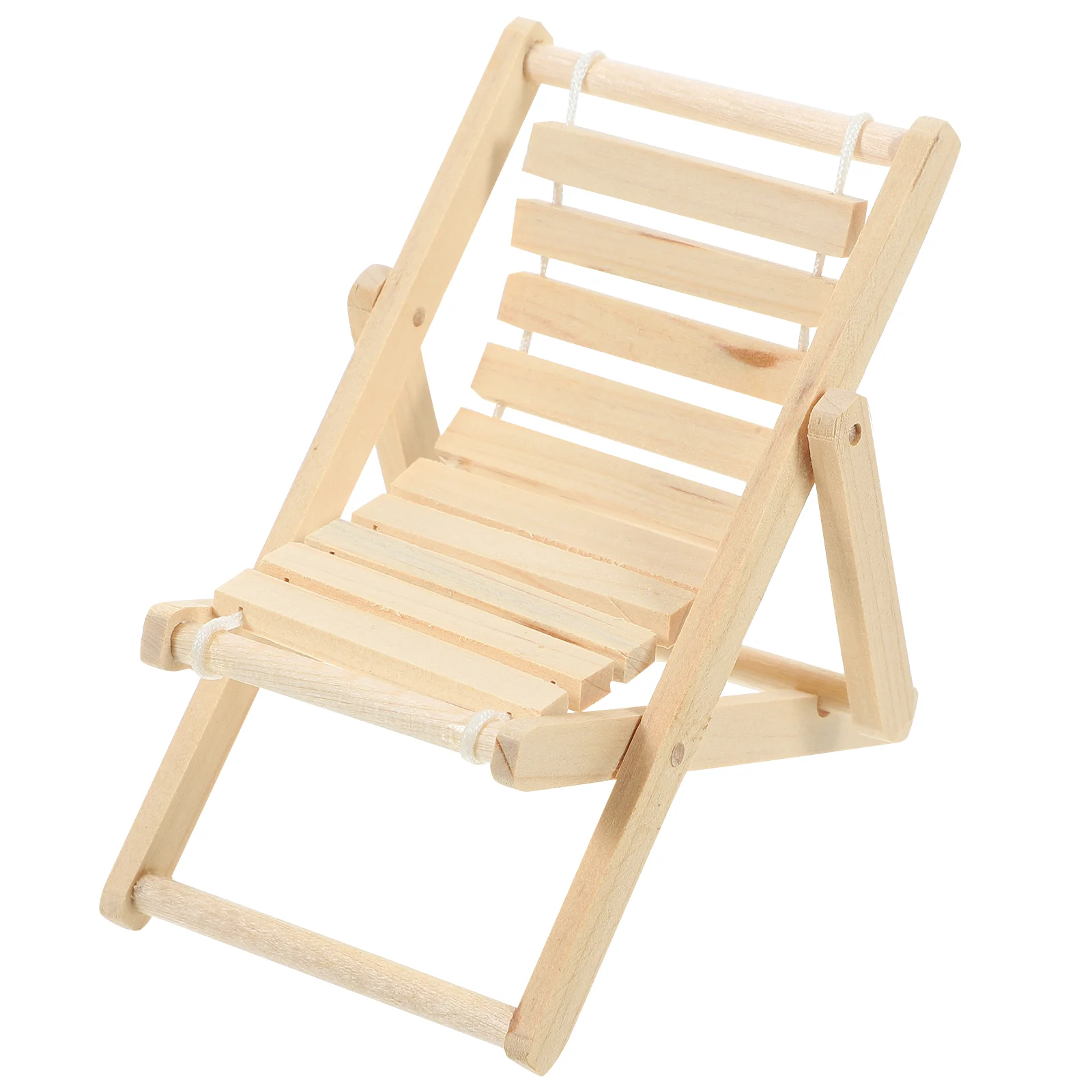 

House Miniature Beach Chair Model Micro Landscape Beach Chair Furniture Model