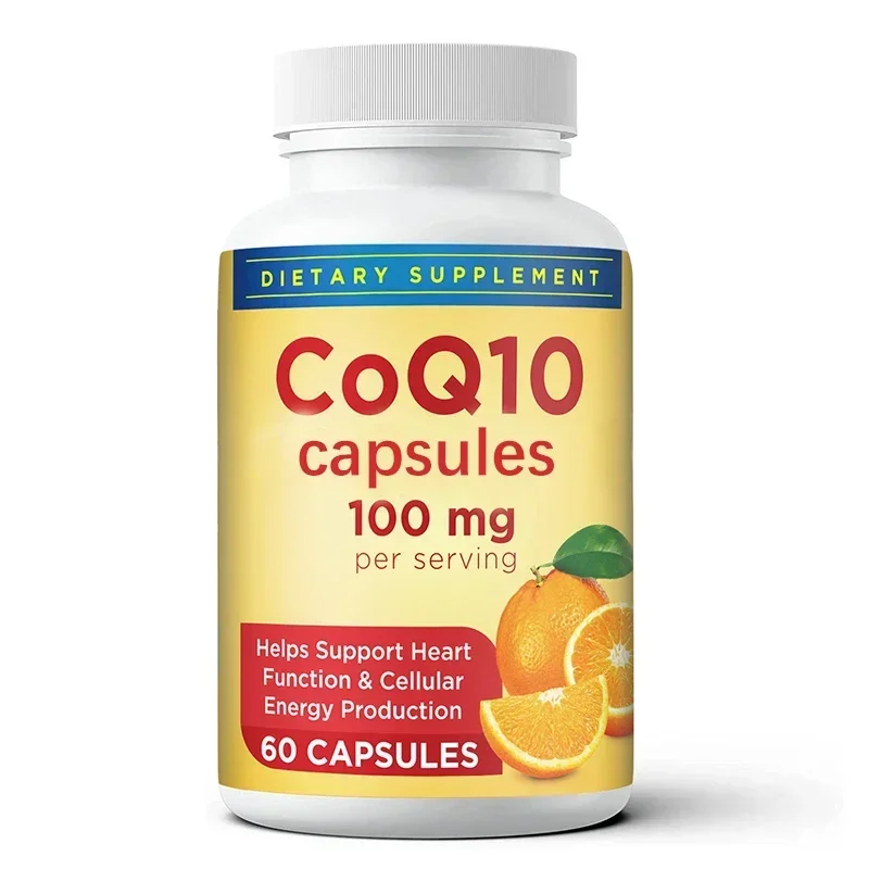 1 bottle of coenzyme Q10 capsule helps with cardiovascular health