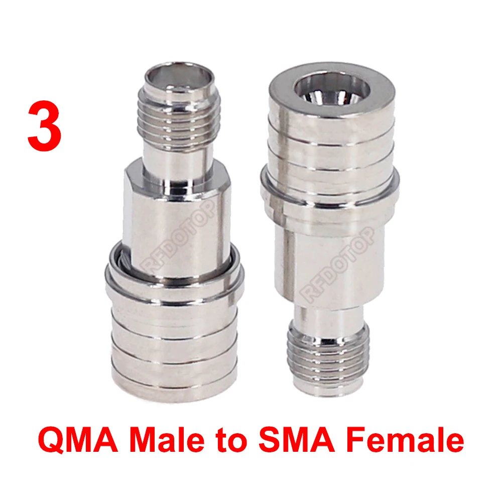 Adaptateur QMA vers SMA/RPSMA pour Drone FPV Antenne Connecteur