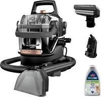 Little Green HydroSteam Multi-Purpose Portable Carpet and Upholstery Cleaner, Car and Auto Detailer, 3618, Black and Copper Harb 1