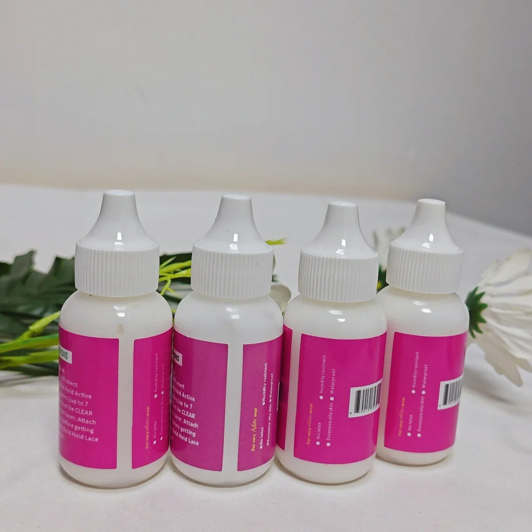 waterproof lace wig lace front wig glue 38ml Lace glue For men's toupee human hair extension glue/Invisible bonding Glue