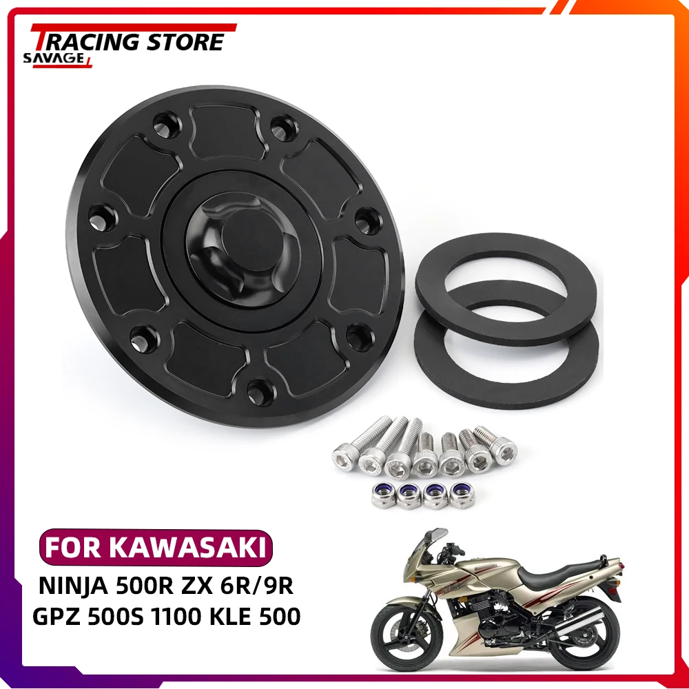 For KAWASAKI NINJA 500R ZX6R ZX9R KLE500 GPZ 500S 1100 Motorcycle Fuel