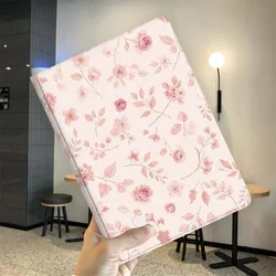 Cartoon Pink Flower Pattern Tablet Case - RedmiPad SE 2025 11 (047PBA8202PBTSS)