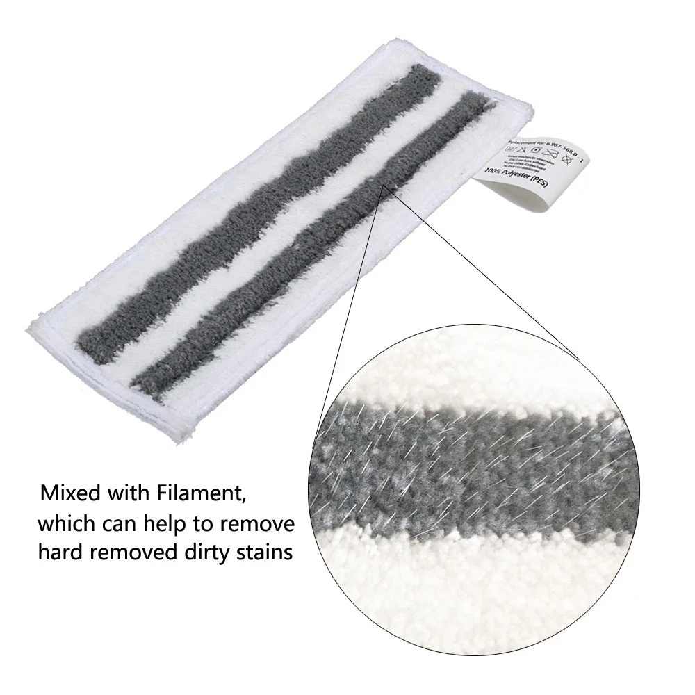 Description Picture 3 of itemMop Heads Cloth Accessories For Karcher Easyfix SC2 SC3 SC4 SC5 Steam Cleaner Microfibre Cleaner Mop Pad Mop Rag Spare Parts