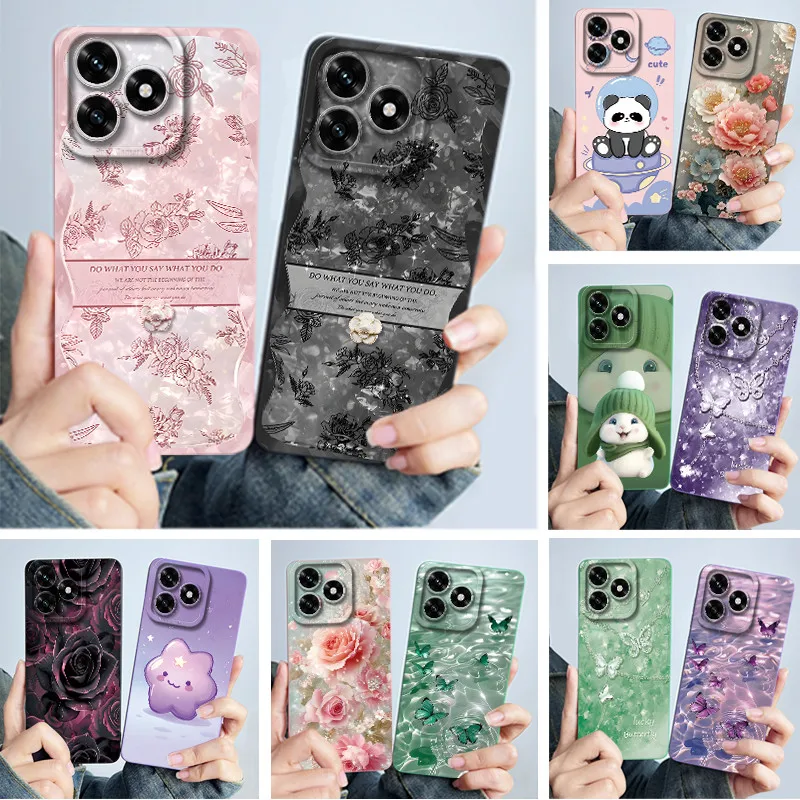 Oil Painting Shockproof Silicone Soft Phone Case