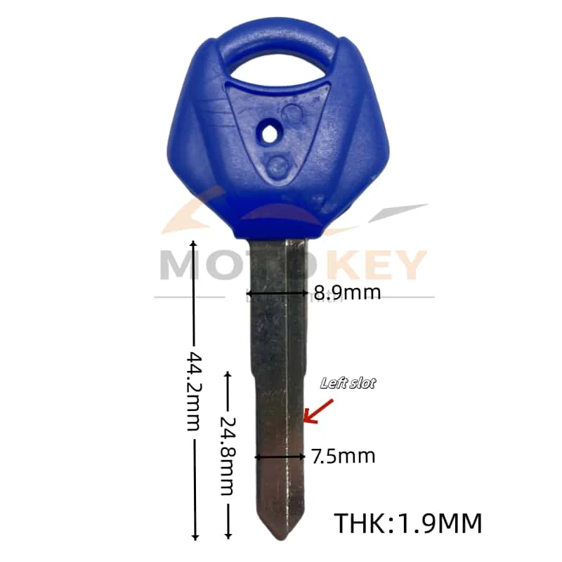 야마하 XP Tmax 500 530 560 Tmax530 Tmax560 Xp500 Xp530 FZ1 FZ4 FZ6 FZ8 XT660 XJ6용 블랭크 키 오토바이 미가공 키 교체