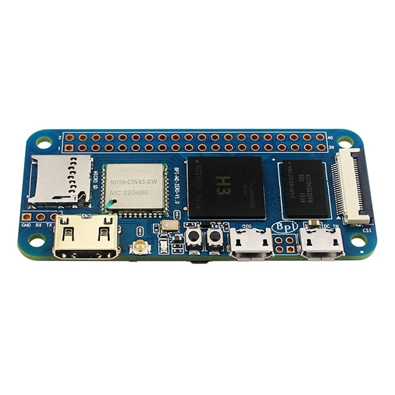 

Плата расширения Banana Pi BPI-M2 Zero, 512 МБ, плата разработки для компьютера Alliwnner H2 + такая же, как Raspberry Pi Zero W
