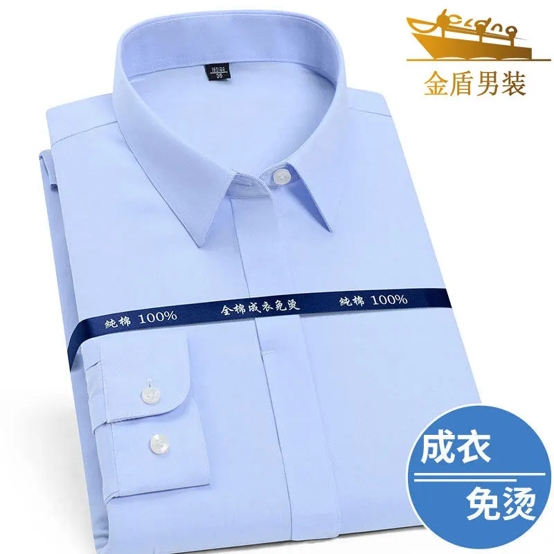 

Женская хлопковая рубашка с длинным рукавом, не требующая глажки