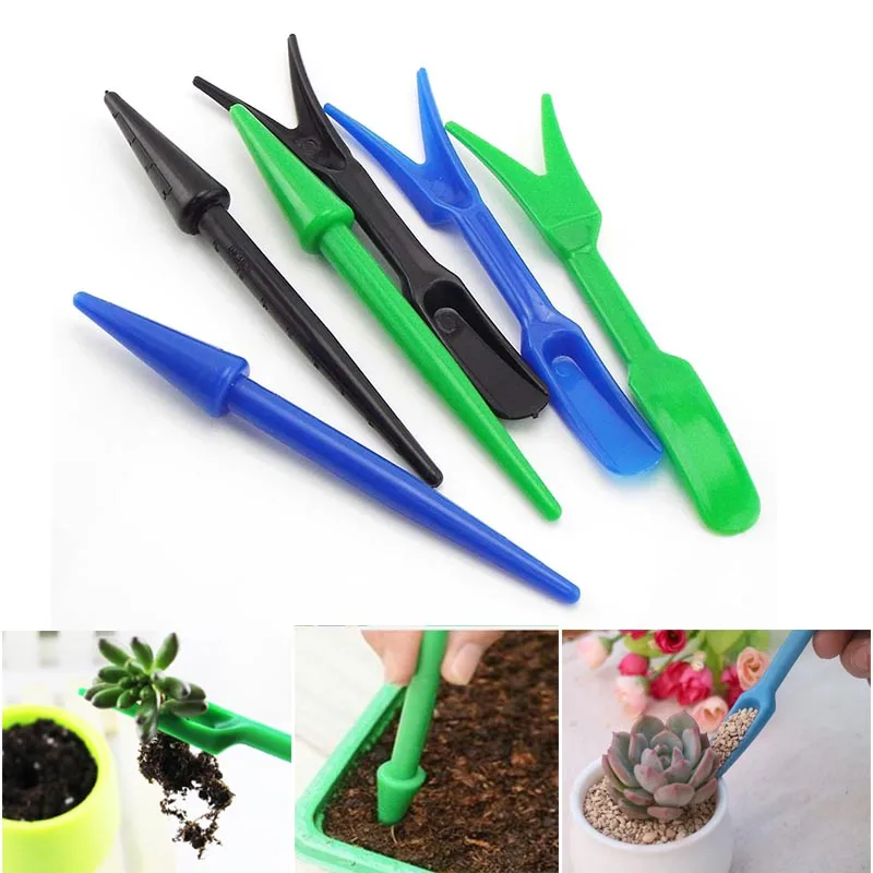 

Mini Garden Tool Shovel Depth Ruler Kit DIY Accessories Sowing Succulents Transplant Planted Cultivation Planting Tools