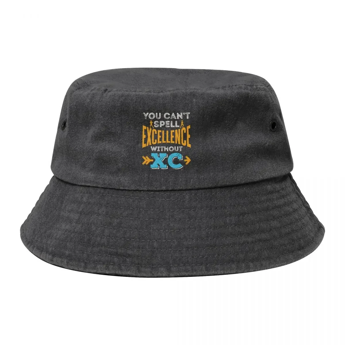 

You Can't Spell Excellence Without XC Cross Country Running Bucket Hat Beach Outing Sun Cap Custom Cap Hats For Women Men's