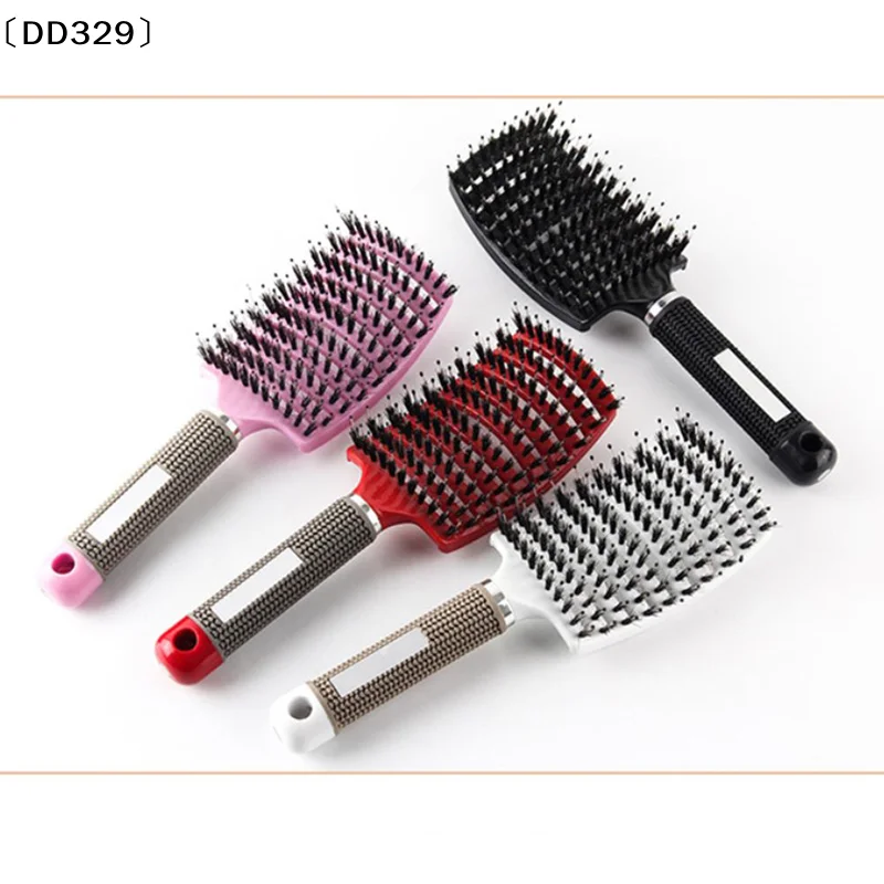 Luxurious Scalp Massaging Hairbrush for Effortless Detangling and Styling
