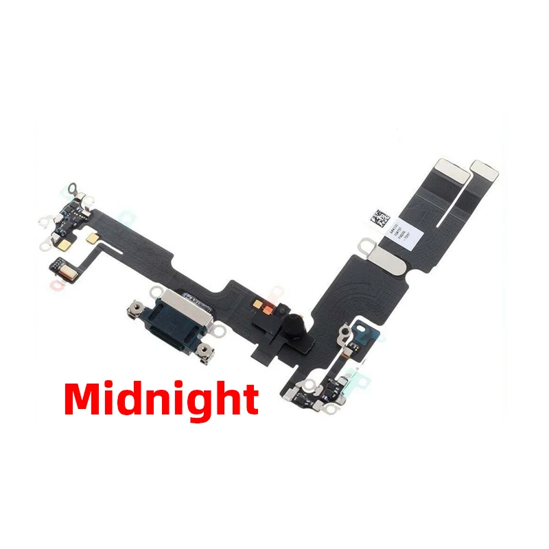 Original For iphone 14 plus 14plus Charging Port Flex Microphone Mini USB Charger Dock Connector Repair Replacement Parts