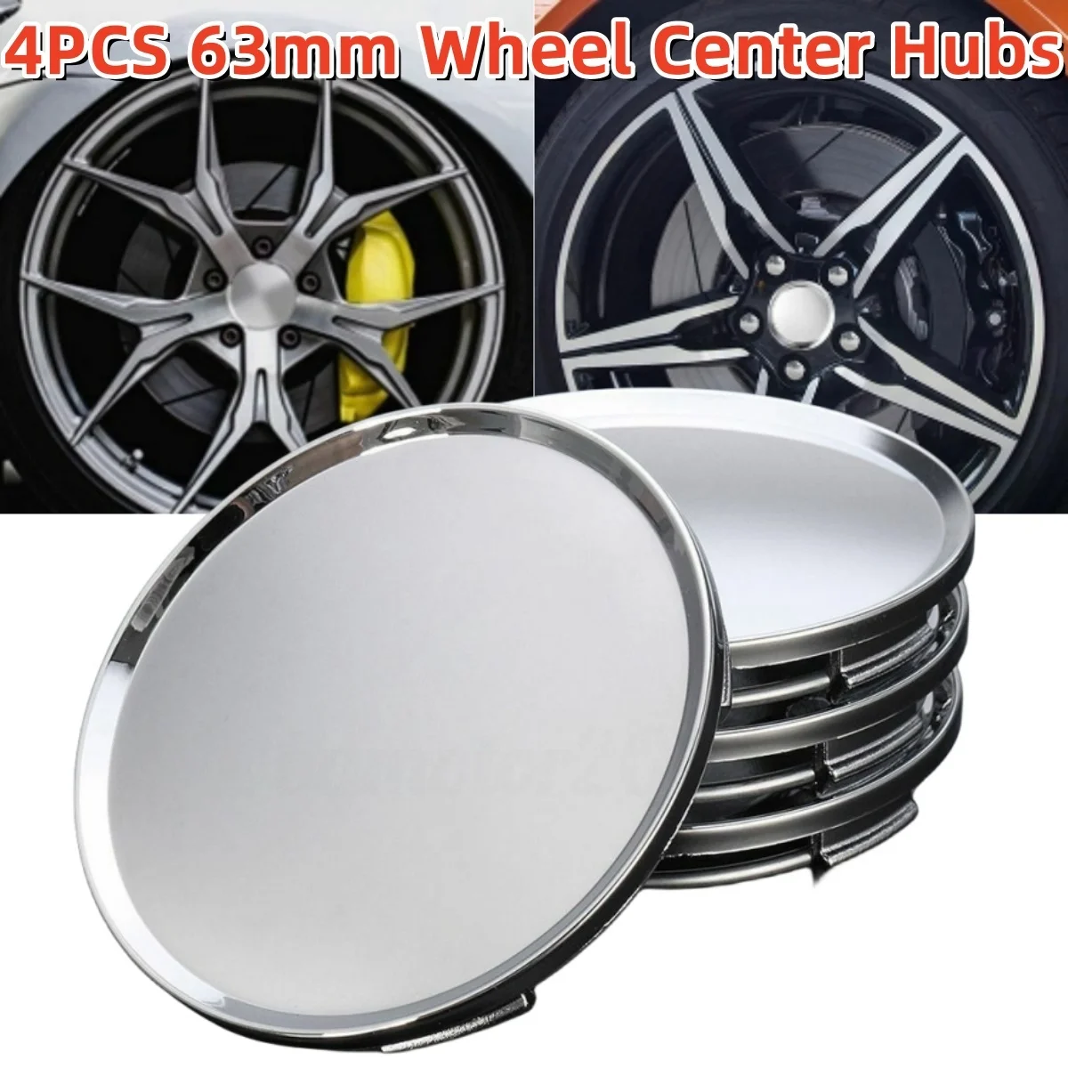 DIY1234 4PCS 68mm/2.68inch Wheel Center Caps Emblem For BMW Rim Center Hub Caps For All Models With Bm 550