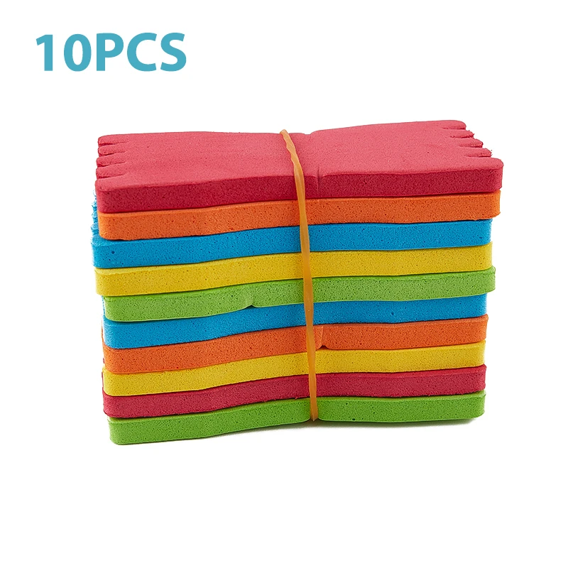 

10PCS Multi-Color Foam EVA Foam Fish Winding Storage Boards Line Fishing Lure Trace Wire Holder Send Randomly