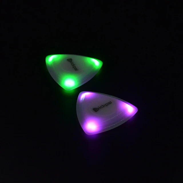 Electric Guitar Picks with High-Sensitivity LED Light Guitar Touch Luminous  Pick Non-Slip Portable for