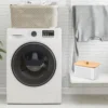 Acrylic Dryer Sheet Holder Container for Laundry Room Dryer Sheet Dispenser Laundry Room Organization Jars with Bamboo Lid 4