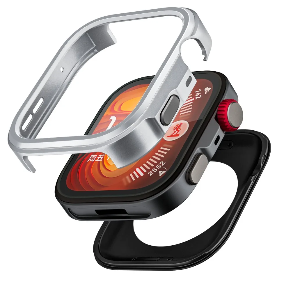 Luxury Metal Watch Protector Case Cover