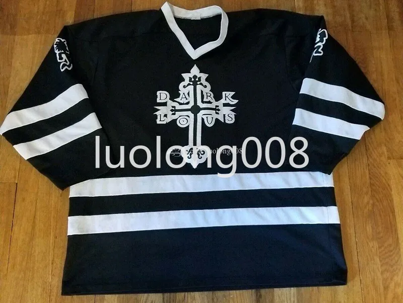 Custom 2023 men Insane Clown Posse Dark Lotus Hockey Jersey Embroidery Stitched Customize any
