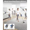 HOTAWELI Cordless Vacuum Cleaner,6-in-1 Powerful Suction Stick Vacuum with 2200 mAh Battery,Lightweight Self-Standing Vacuum 6