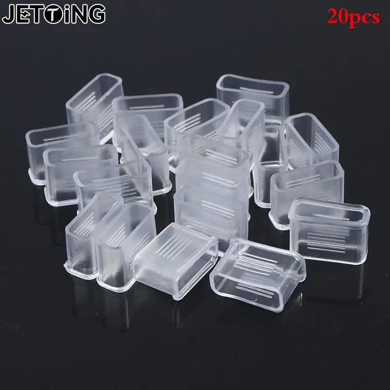 Soccer Whistle Sport Whistle Sports Whistle 20pcs Referee Whistle Cover Transparent Whistle Cushioned Mouth Grip Soccer Referee Protective Accessories