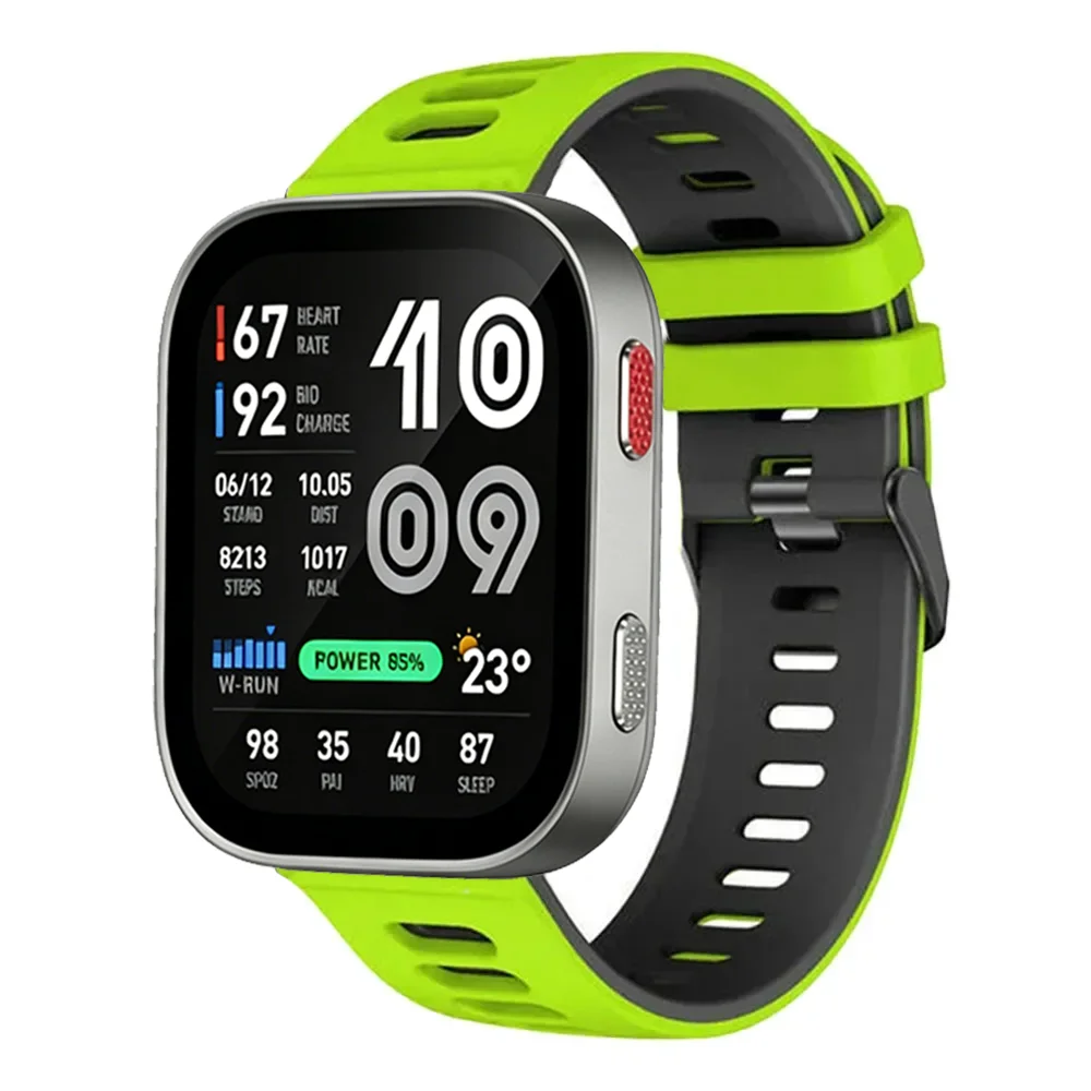 Two-Tone Silicone Strap - Comfortable and Stylish Bracelet