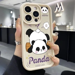 Adorable Lucky Panda Shockproof Soft Phone Case Cover - Reno12 Pro 5G (JTW - S7503104J1)