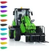 NEW LESU AOUE AT1050 1/14 Sacle RC Hydraulic Telescopic Arm Loader Fork 4X4 Finished Truck Car Light Sound System RC Toys Model 1