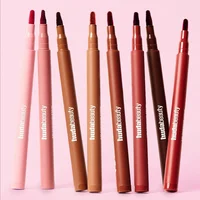 Crayon à lèvres Huda Beauty Nude Mat Imperméable Anti-transfert Rouge Cerise – Stylo Contour des Lèvres Maquillage pour Femme 2