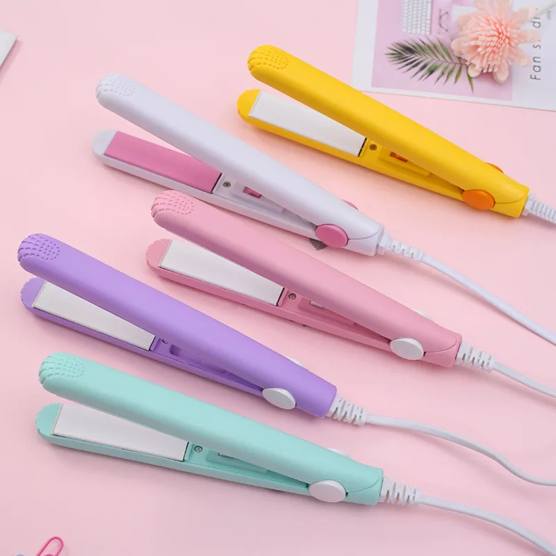 3in1 Mini Stijltang Krultang Hoge Kwaliteit Platte Ijzeren Keramische Rechttrekken Hete Kam Professionele Krultang Styling Tools