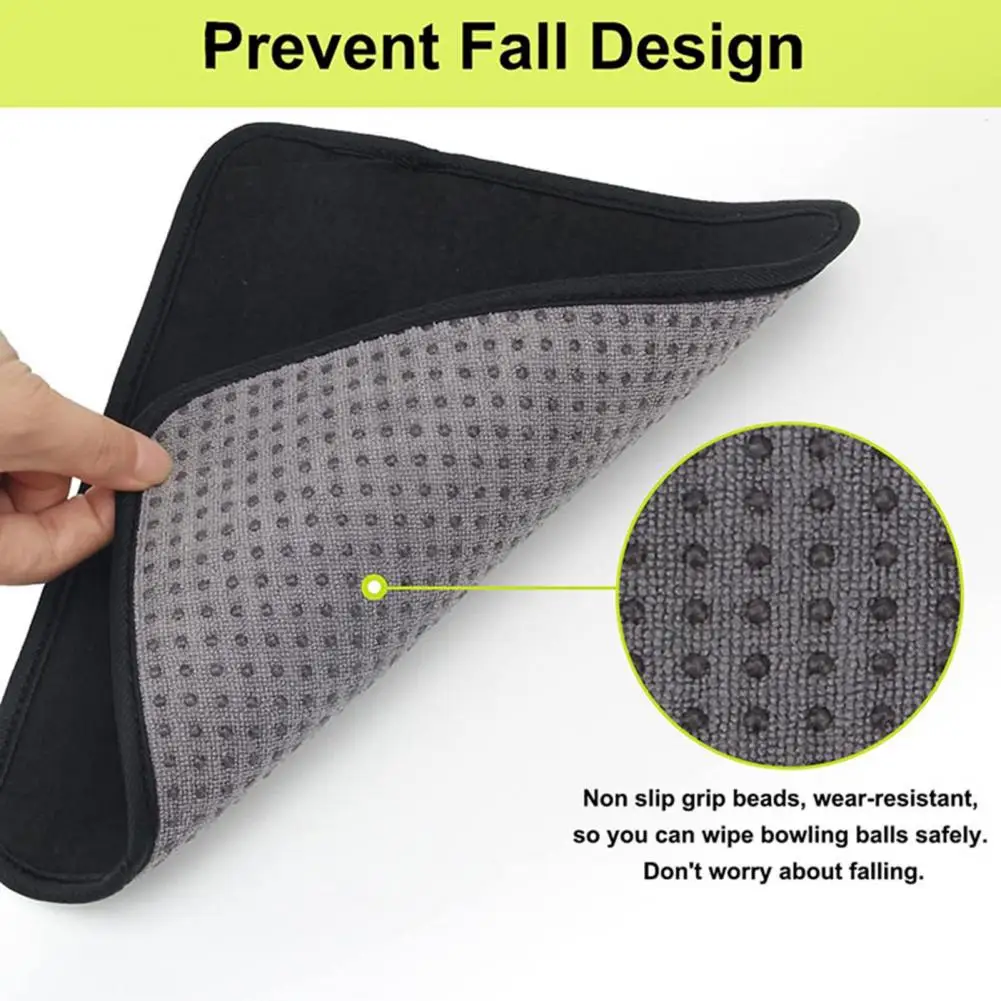 Bowling Ball Towel Absorbent Bowling Towel Ball Microfiber with for Quick-drying for Dirt Performance