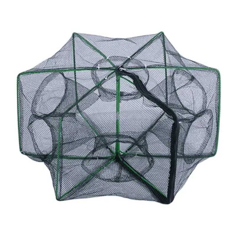 Red De Trampa De Pesca Octpeak Jaula De Camarones Plegable 6/12