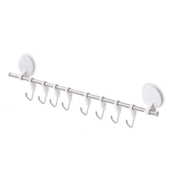 

Self Adhesive Wall Hooks Towel Hangers Punch-Free Bathroom Hooks Kitchen Wall Organizer Heavy-Duty Coat Racks For Cookware And