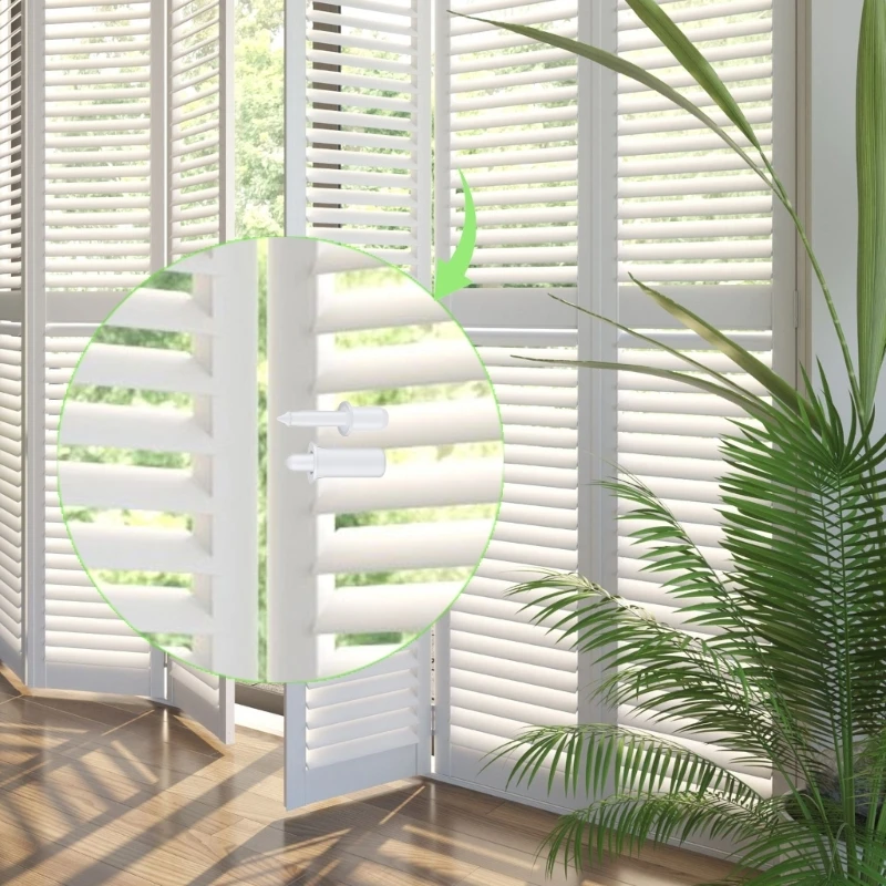 Plantation Shutter Tilt-Rod Louvers Shutter Repair Pins Plantation Shutters Washers 85Pcs