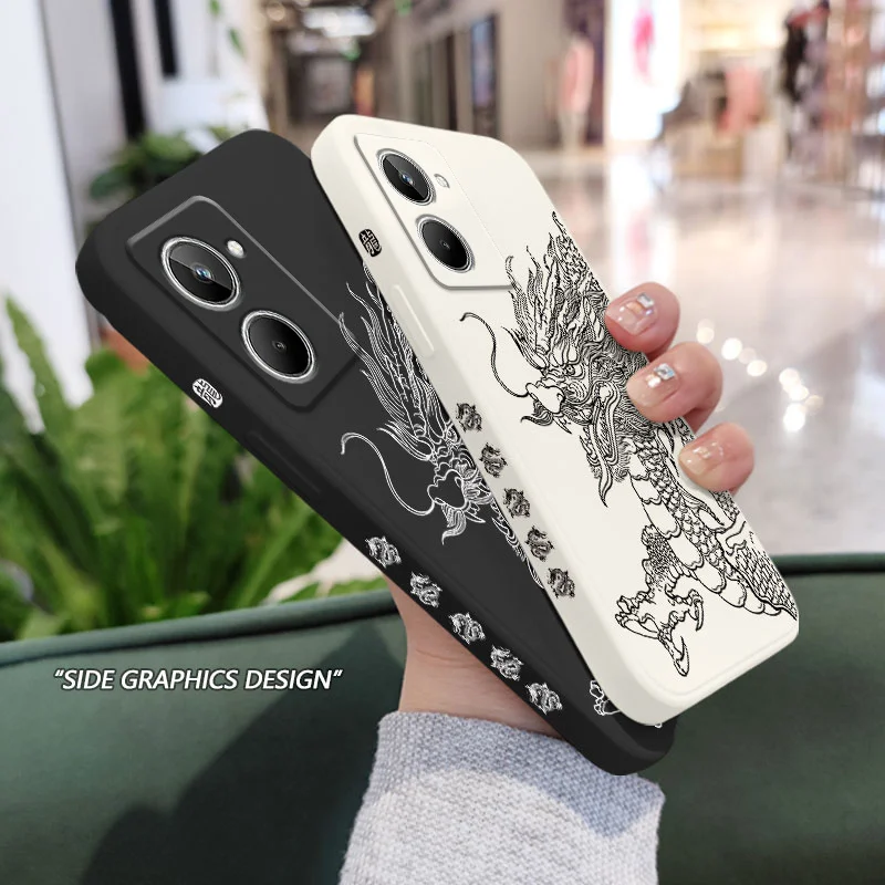 Фото Эскиз для OPPO Realme 11 10 10T 9 9i 8 8i 7 Pro Plus C31 C30 C35 C11 C12 C15 C20 C21Y C25 S 4G чехол 2021 2020 №4
