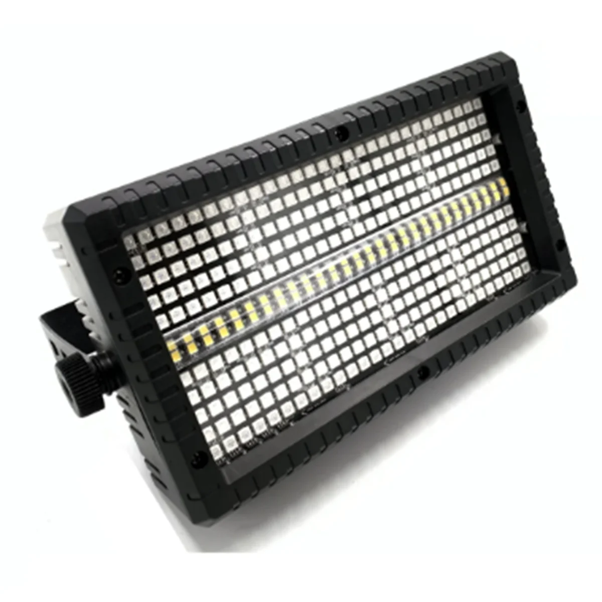 화이트 8000K 4 파티션 DMX 슈퍼 브라이트 Dj 워시 바 스트로브 스테이지, EU 플러그, 60W Mni LED 스트로브, RGB 3in 1, 8 파티션